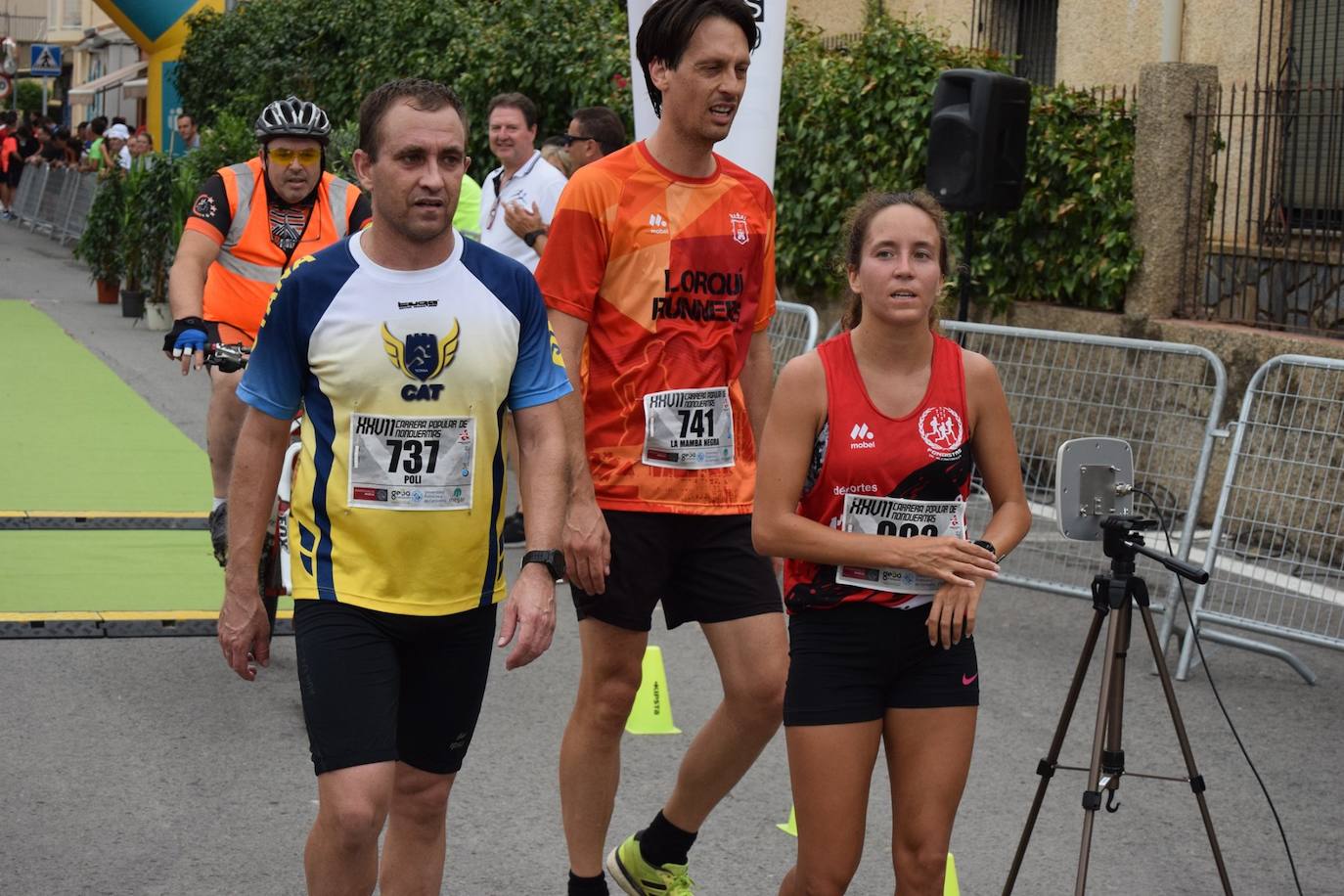 El atleta del Grupo Alcaraz se lleva la XXVII Carrera Popular de la pedanía murciana con un tiempo de 36:06 minutos, por los 43:42 para la corredora del Bathco Running Team