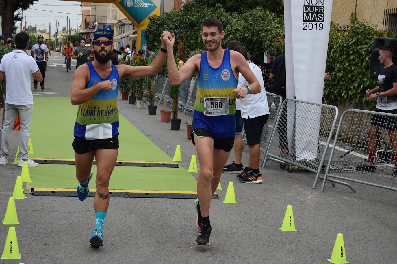 El atleta del Grupo Alcaraz se lleva la XXVII Carrera Popular de la pedanía murciana con un tiempo de 36:06 minutos, por los 43:42 para la corredora del Bathco Running Team