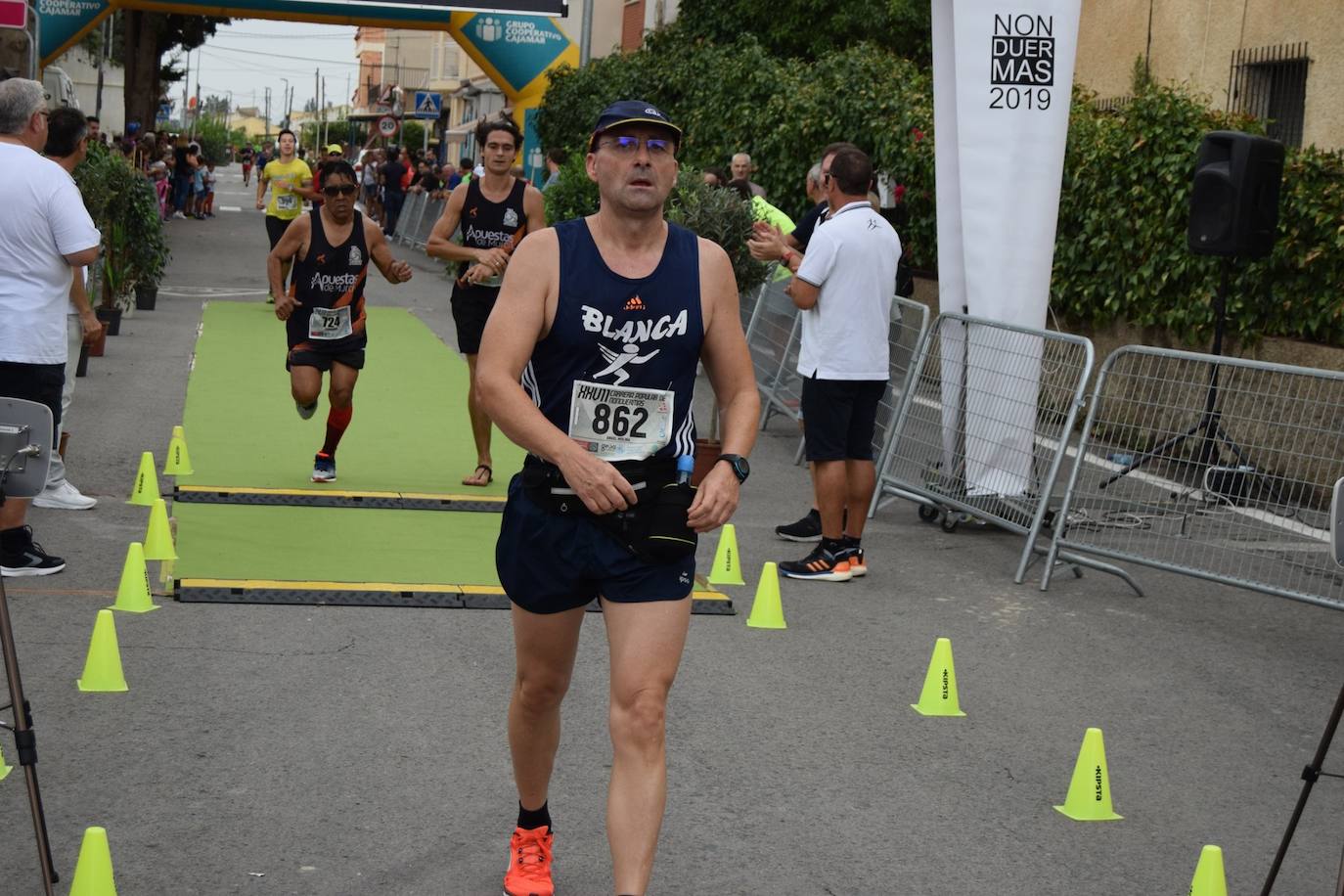 El atleta del Grupo Alcaraz se lleva la XXVII Carrera Popular de la pedanía murciana con un tiempo de 36:06 minutos, por los 43:42 para la corredora del Bathco Running Team