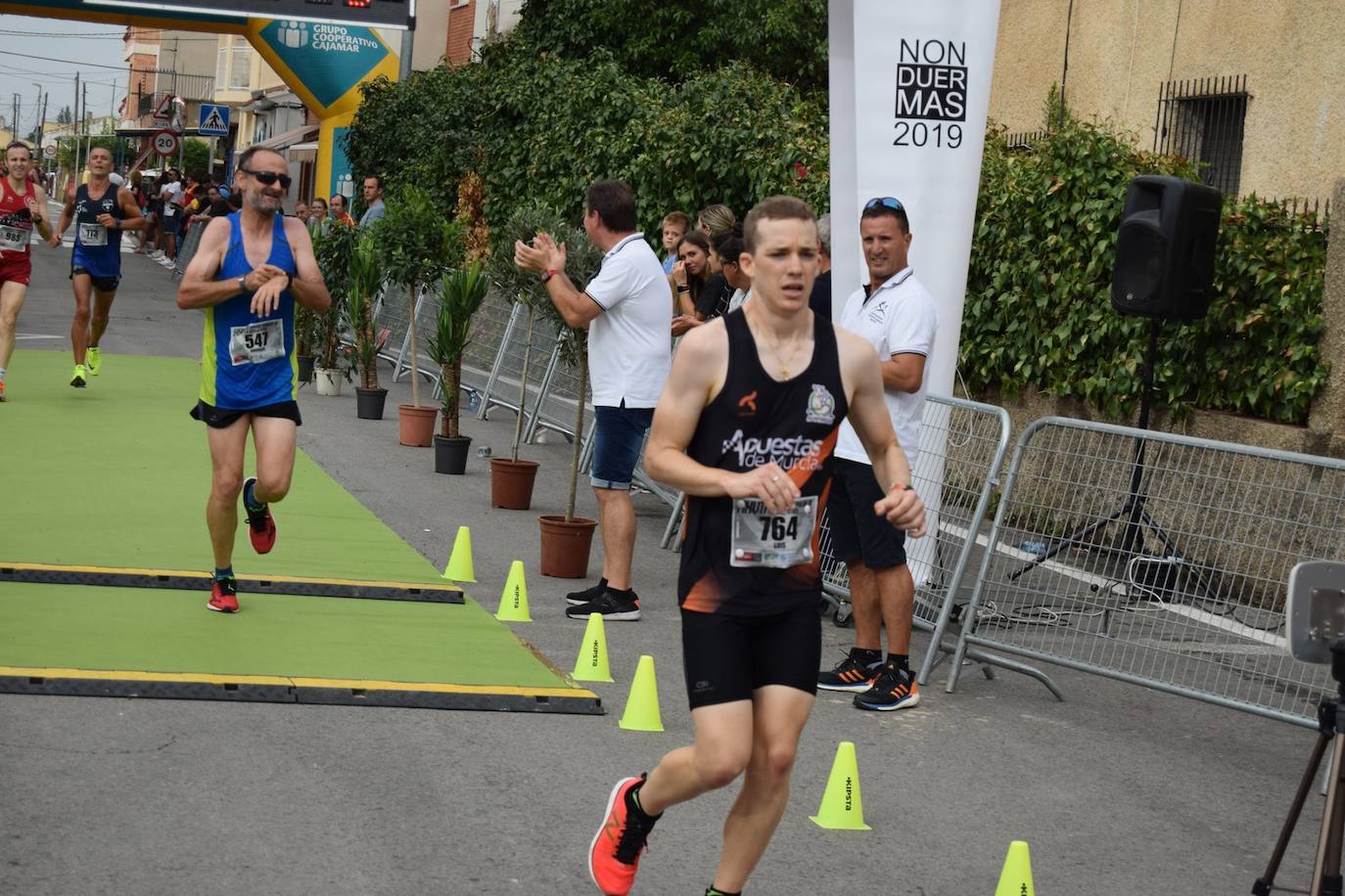 El atleta del Grupo Alcaraz se lleva la XXVII Carrera Popular de la pedanía murciana con un tiempo de 36:06 minutos, por los 43:42 para la corredora del Bathco Running Team