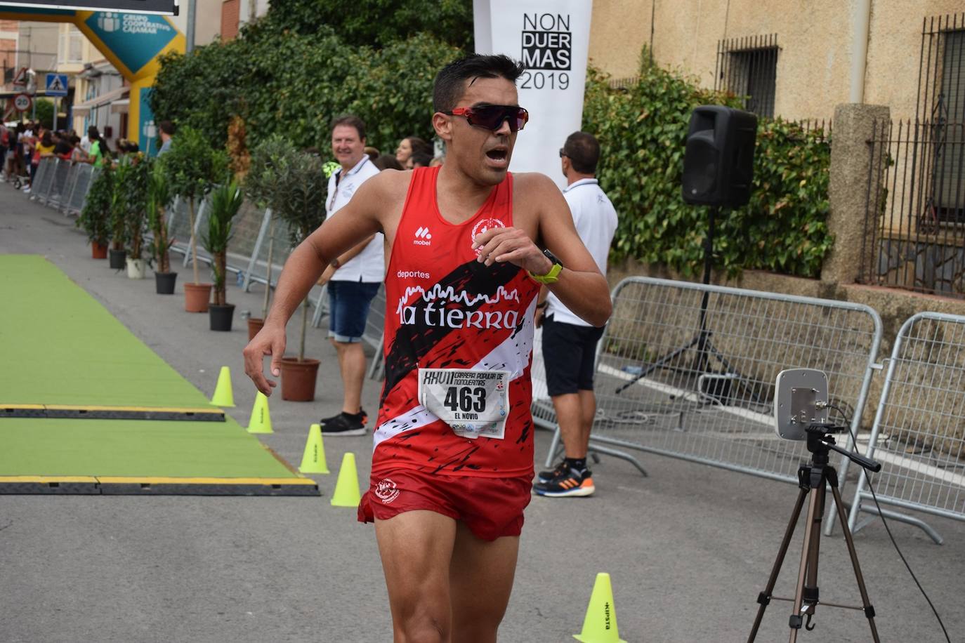 El atleta del Grupo Alcaraz se lleva la XXVII Carrera Popular de la pedanía murciana con un tiempo de 36:06 minutos, por los 43:42 para la corredora del Bathco Running Team