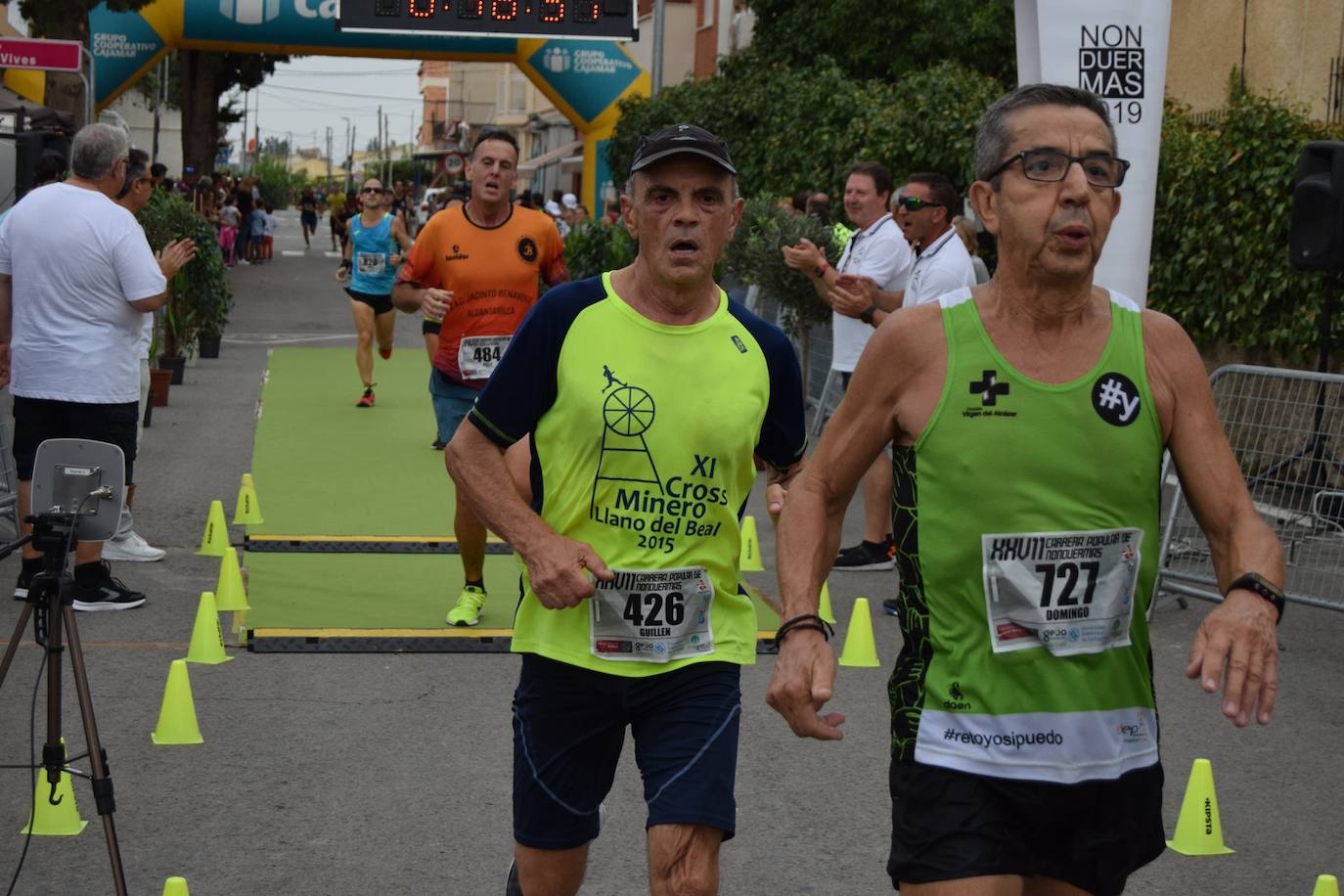 El atleta del Grupo Alcaraz se lleva la XXVII Carrera Popular de la pedanía murciana con un tiempo de 36:06 minutos, por los 43:42 para la corredora del Bathco Running Team