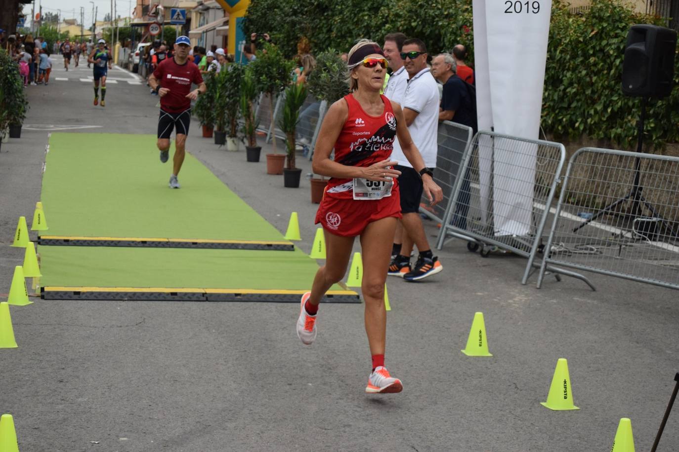 El atleta del Grupo Alcaraz se lleva la XXVII Carrera Popular de la pedanía murciana con un tiempo de 36:06 minutos, por los 43:42 para la corredora del Bathco Running Team