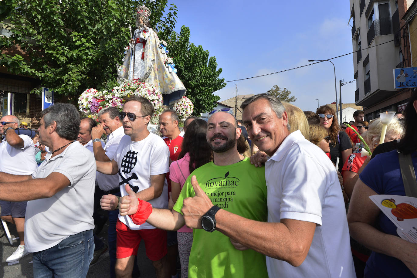 Fotos: El recorrido de la Morenica, en imágenes