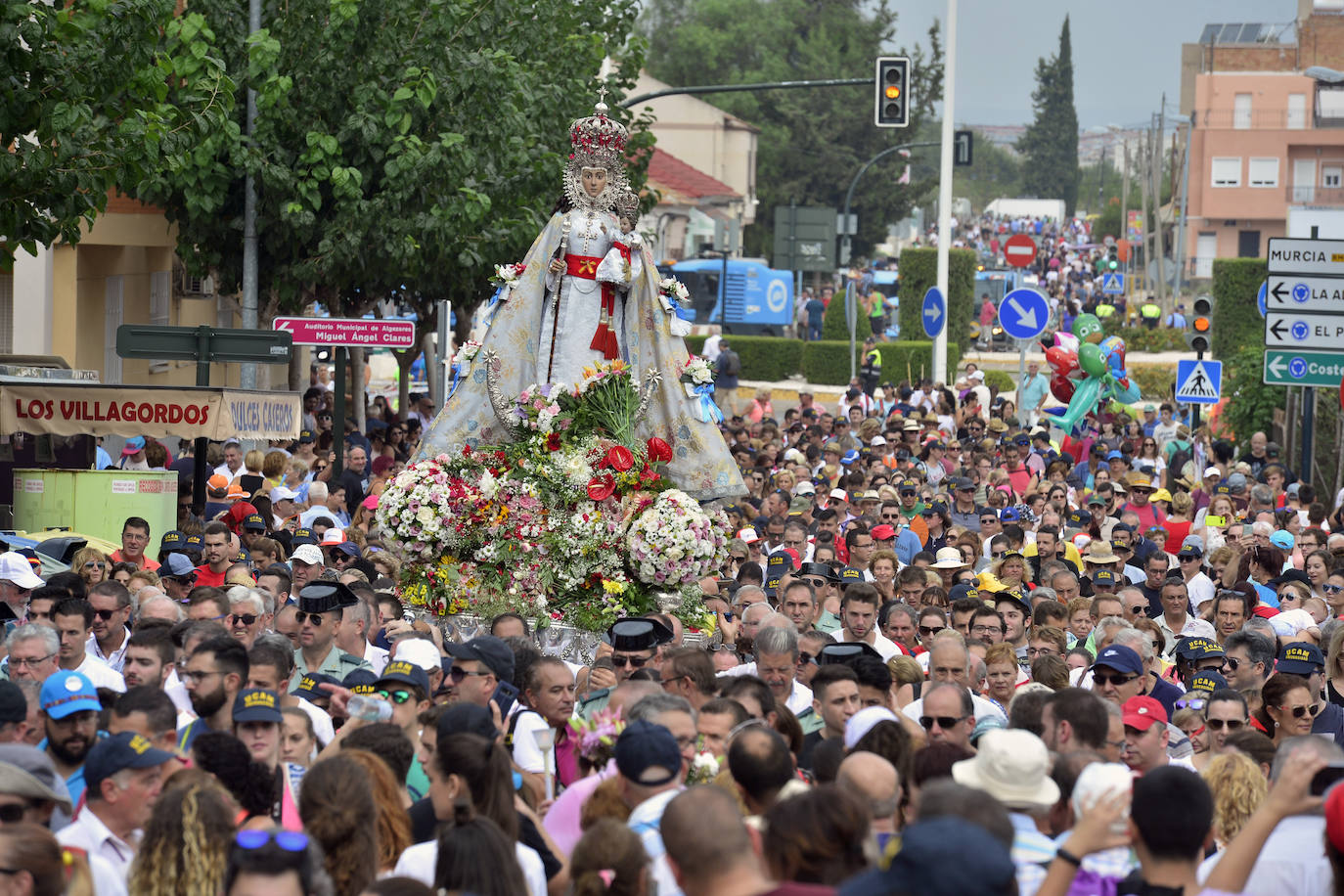Fotos: El recorrido de la Morenica, en imágenes