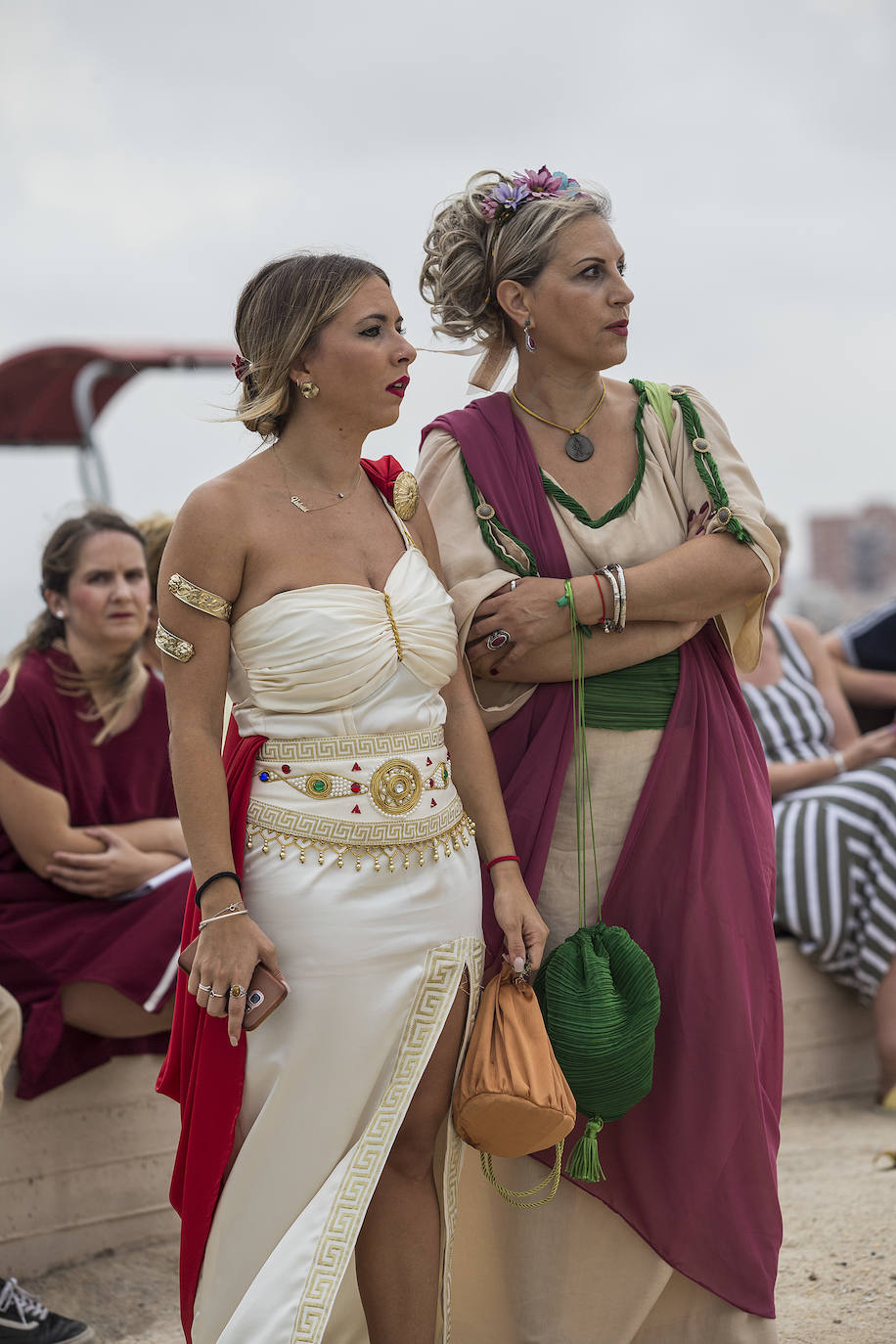 La Ruta Iter Ignis comenzó en Cabo de Palos y reunió a una veintena de relevistas.