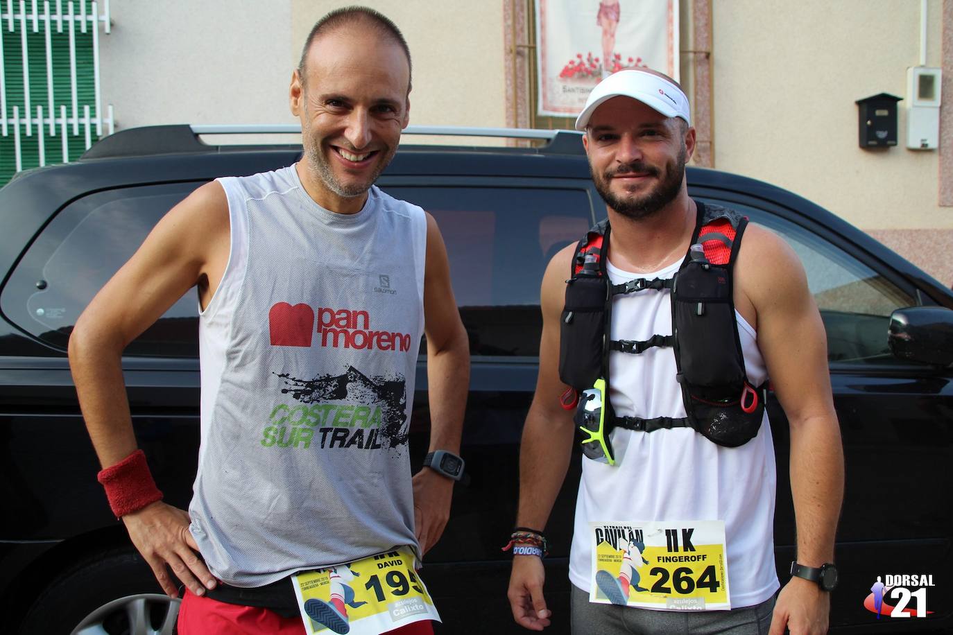 El atleta del Mobel Automenor Running Team Alfonso De Moya se lleva el VI Trail del Gavilán con un tiempo de 2:19:21 en los 22 kilómetros, por los 2:43:57 para su compañera de club Ana Isabel Cánovas