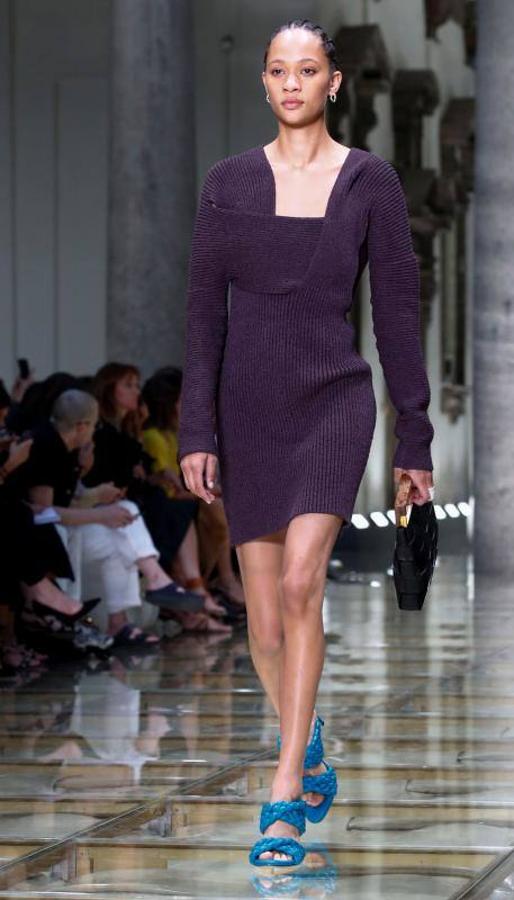 Los diseños Primavera/Verano 2020 de Bottega Veneta desfilan en la London Fashion Week