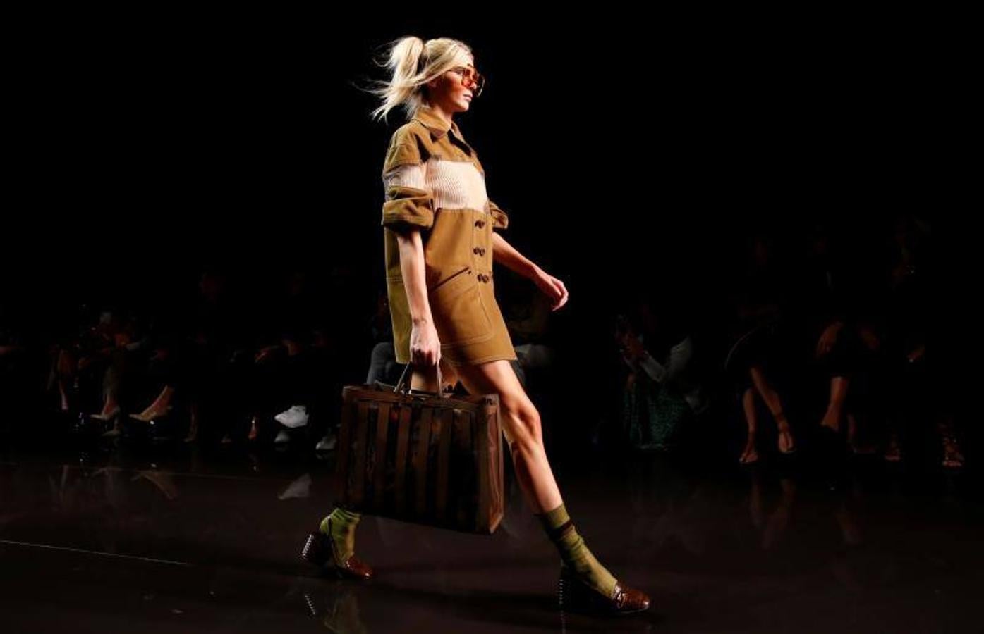 La marca Fendi durante su desfile de Primavera/Verano 2020 en la Milán Fashion Week