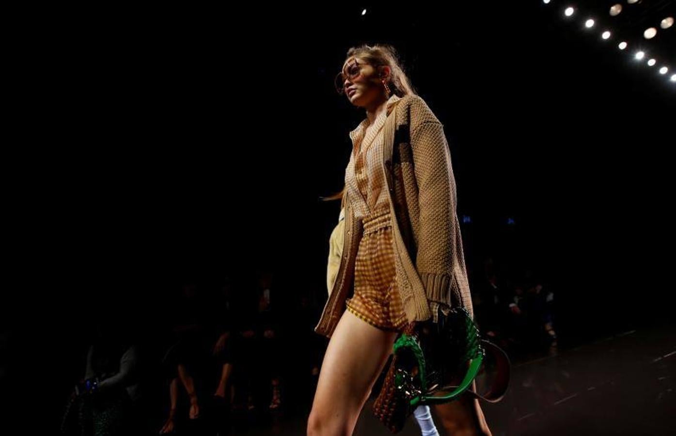 La marca Fendi durante su desfile de Primavera/Verano 2020 en la Milán Fashion Week