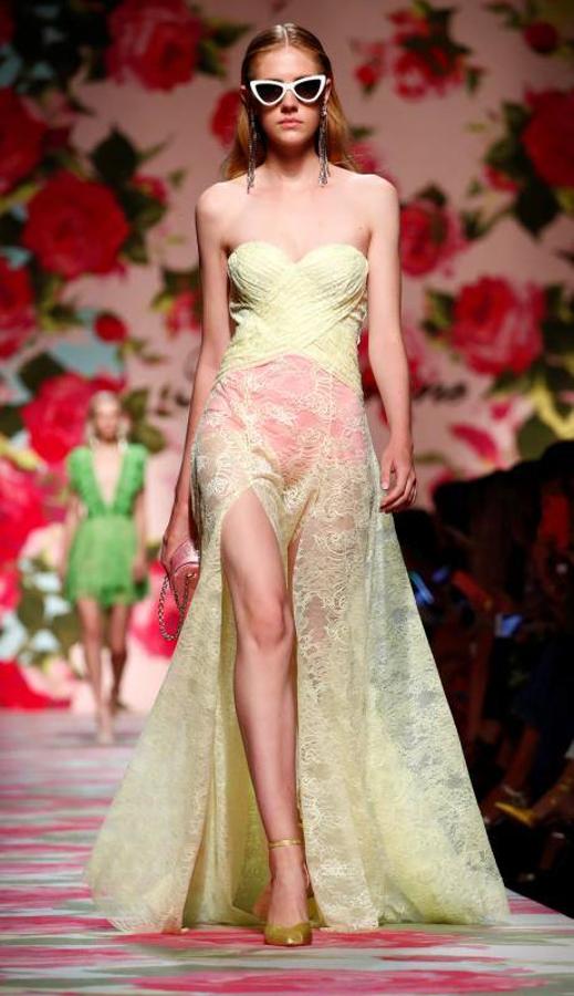 La marca Blumarine durante su desfile de Primavera/Verano 2020 en la Milán Fashion Week