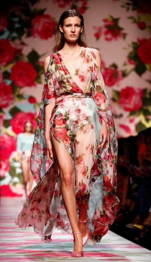 La marca Blumarine durante su desfile de Primavera/Verano 2020 en la Milán Fashion Week