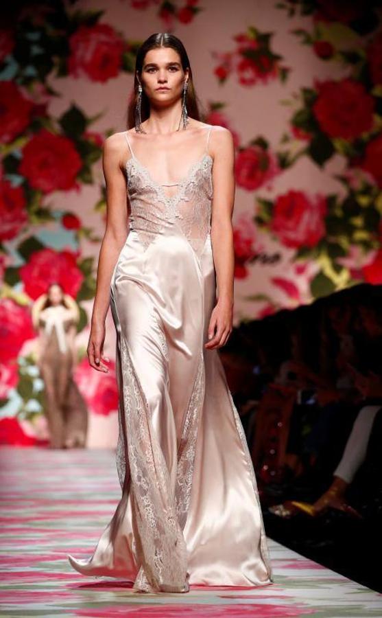 La marca Blumarine durante su desfile de Primavera/Verano 2020 en la Milán Fashion Week