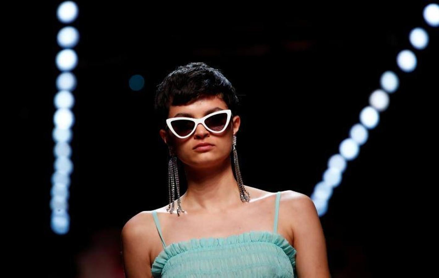 La marca Blumarine durante su desfile de Primavera/Verano 2020 en la Milán Fashion Week