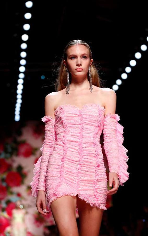 La marca Blumarine durante su desfile de Primavera/Verano 2020 en la Milán Fashion Week
