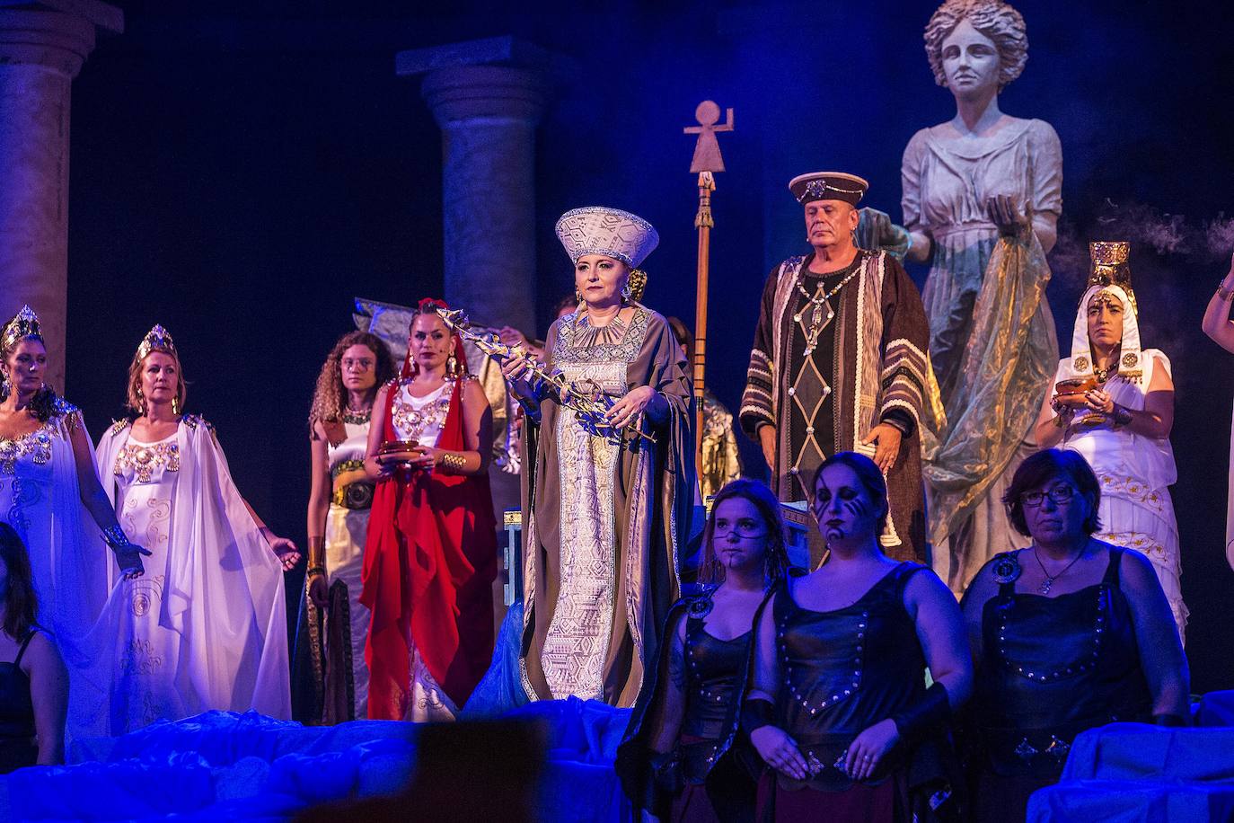 La reunión de druidas en la Noche de Asteria fue un animado preludió al drama de la revelación de la diosa Tanit a Himilce sobre el futuro de Aníbal 