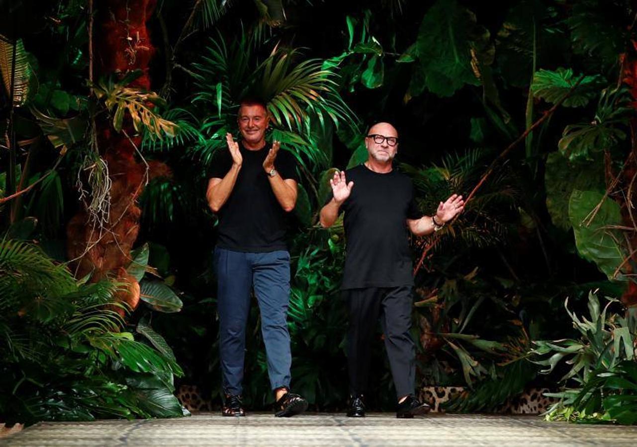 La firma italiana Dolce & Gabban presentó su colección Primavera/Verano 2020 en la pasarela de la Milán Fashion Week