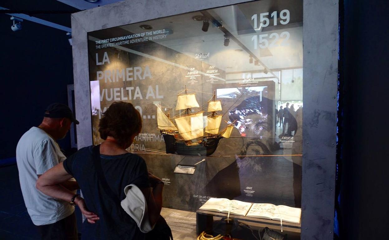 Inauguración de la exposición en el Arqua.
