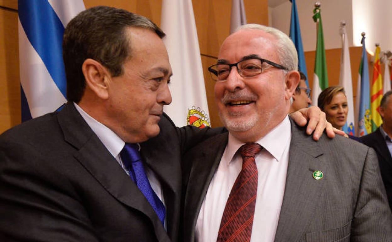 José María Albarracín y José Luis Mendoza, en una imagen de archivo.