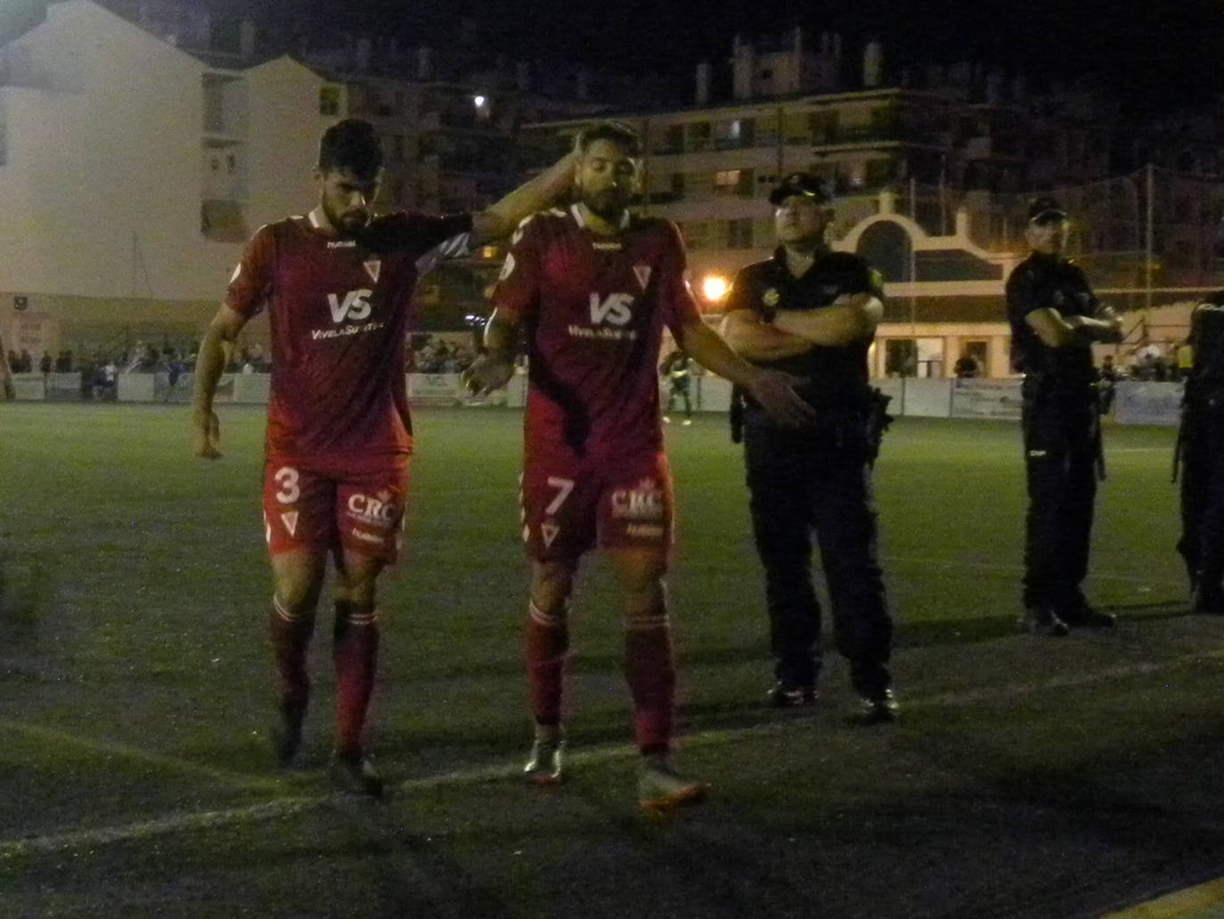 Los granas se llevan la primera parada de la Copa Federación tras vencer por 0-2 en Vélez-Málaga y se enfrentarán en la próxima ronda al Talavera