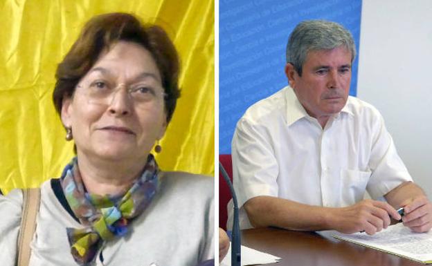 Carmen González y Pedro Tobarra.