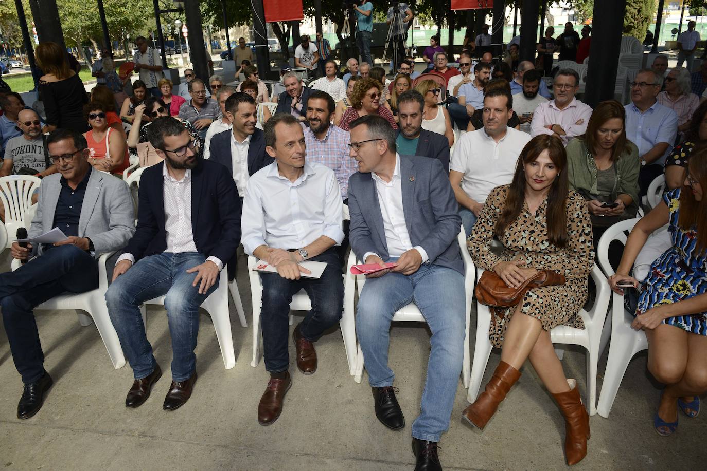 Fotos: Acto del ministro Pedro Duque en Murcia