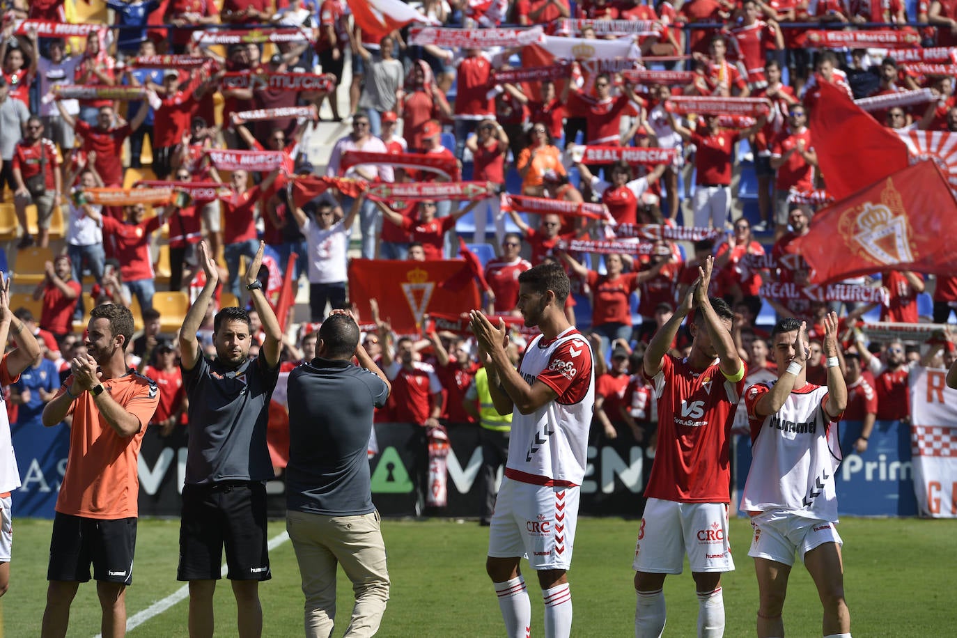 El Murcia fue el vencedor moral de un encuentro en el que el UCAM no dio la talla y en el que ambos equipos apenas generaron ocasiones de gol