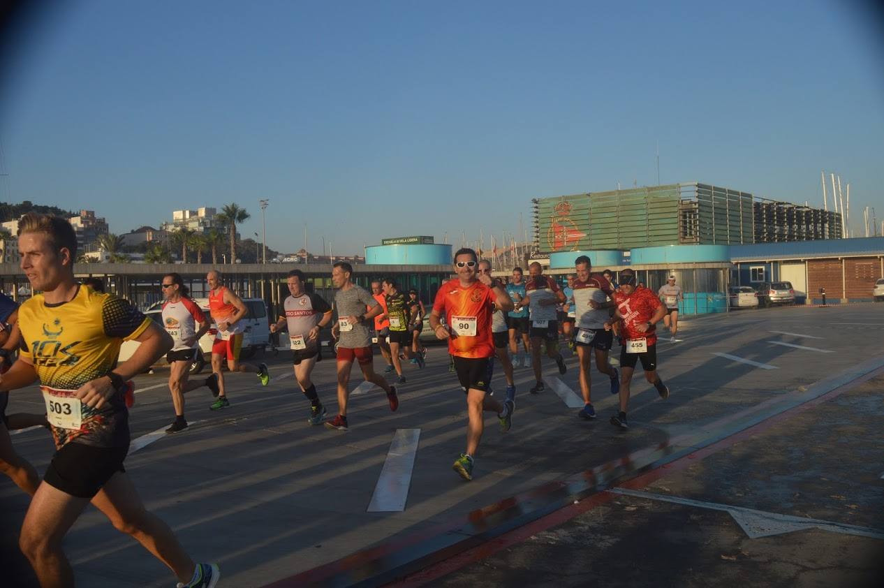 El atleta del Mandarache consigue el triunfo con un tiempo de 33:02 minutos en los 10 kilómetros, por los 38:16 para la corredora de la Juventud Atlética Elche