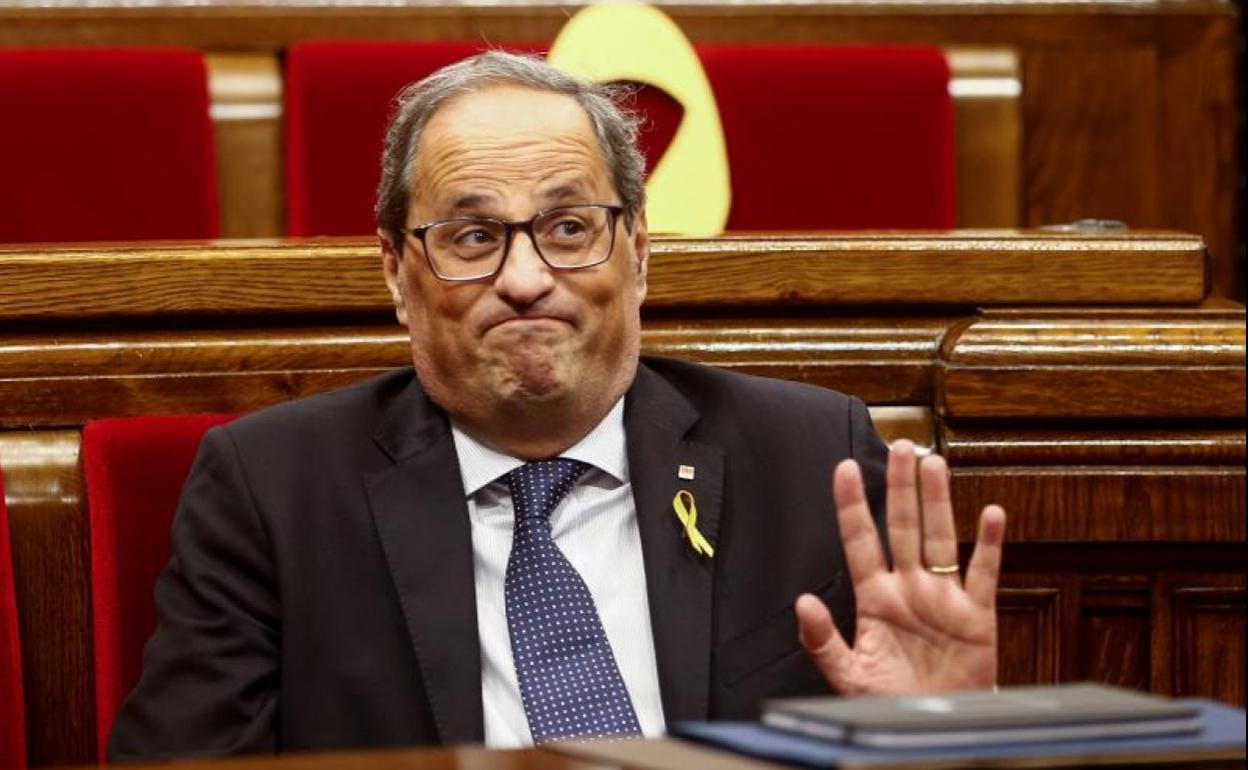 El presidente de la Generalitat, Quim Torra.