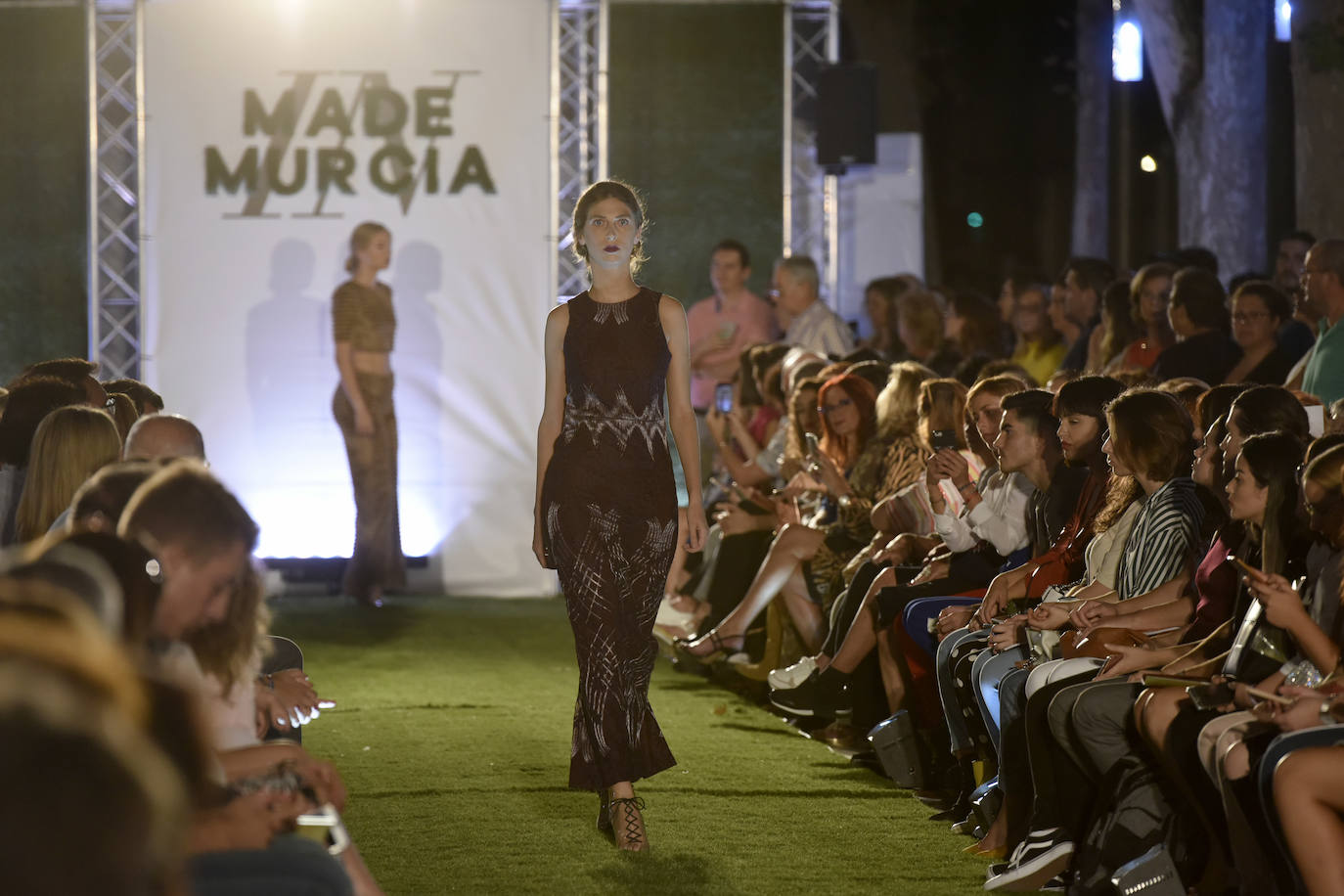 Los diseñadores presentan sus creaciones durante la cuarta edición de 'Made in Murcia'.