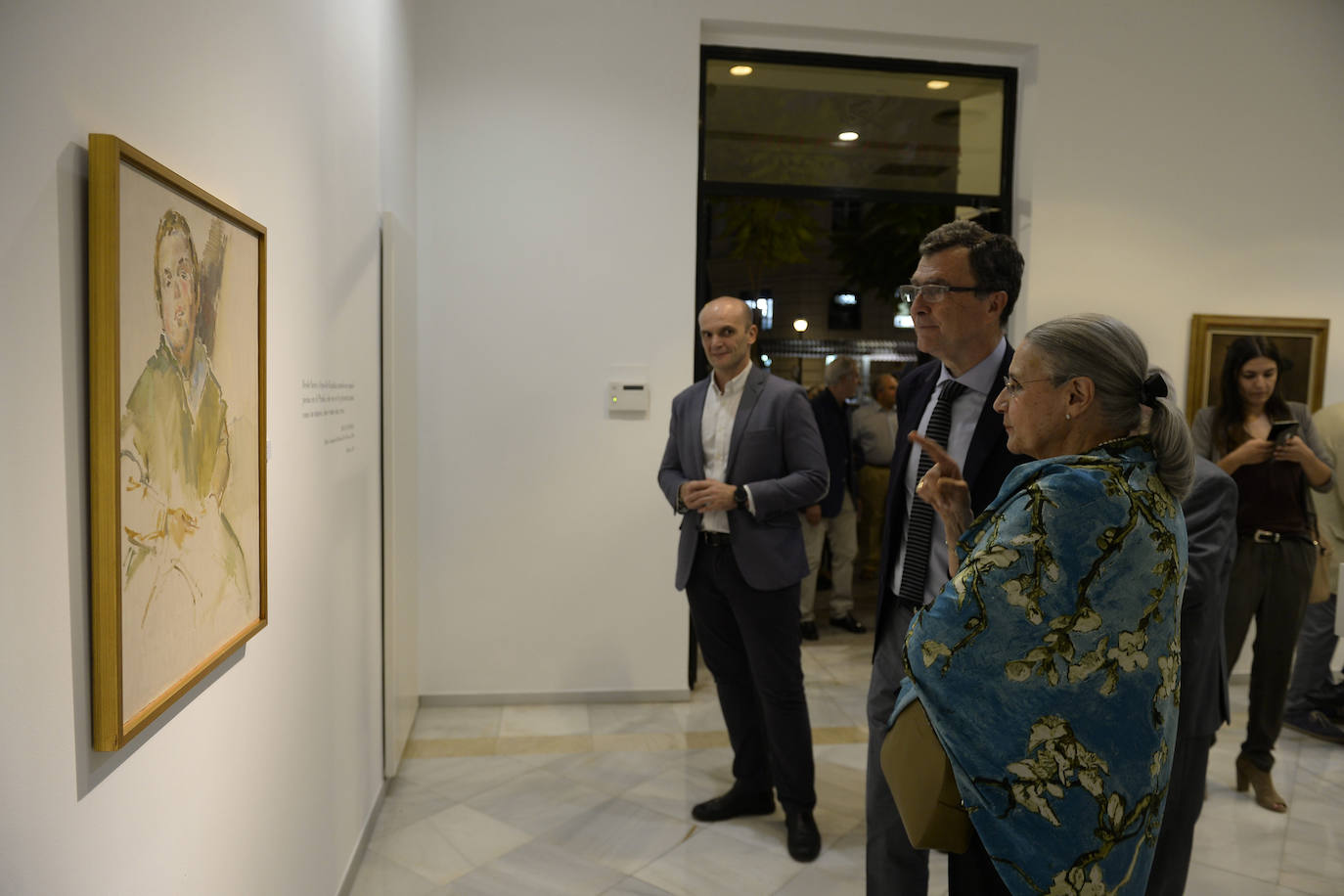 Hasta el 15 de enero, el museo del pintor murciano homenajea a cinco maestros por los que sentía veneración.