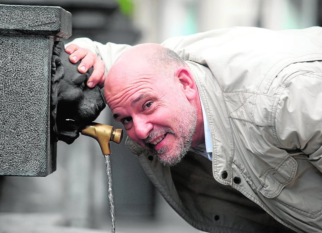 El cantante Juan Jesús Rodríguez. 