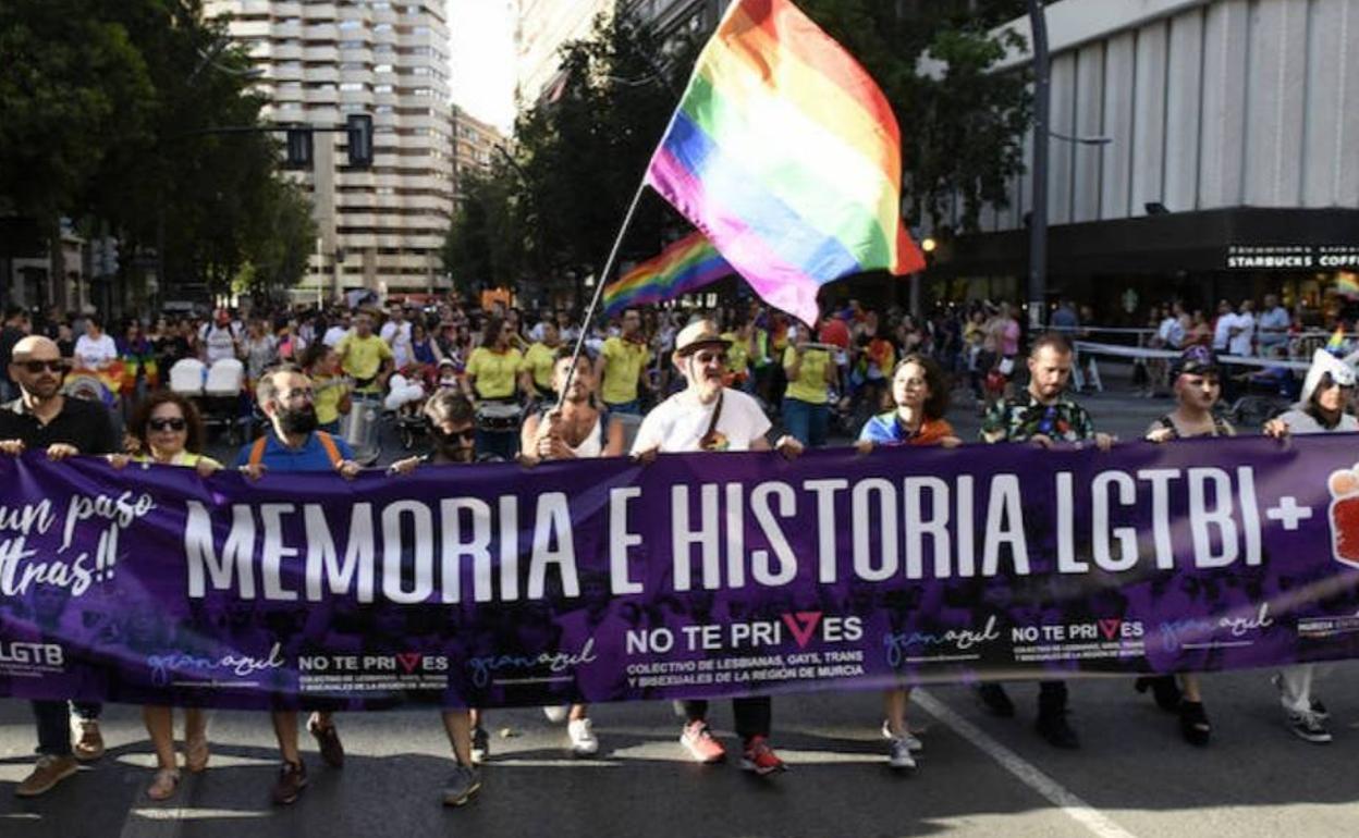 Imagen de archivo de un protesta del colectivo LGTBI.