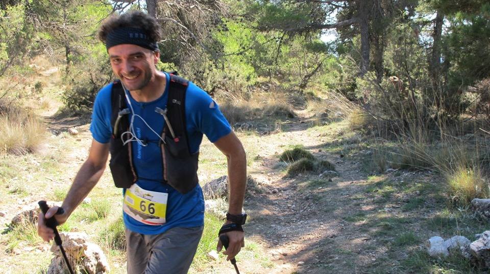 Dos corredores durante la Yeti Trail.