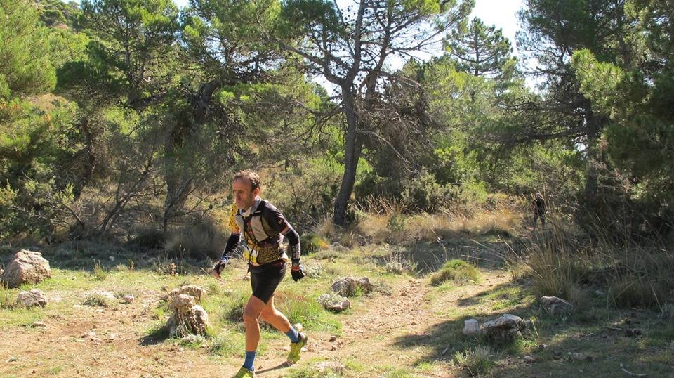 Dos corredores durante la Yeti Trail.