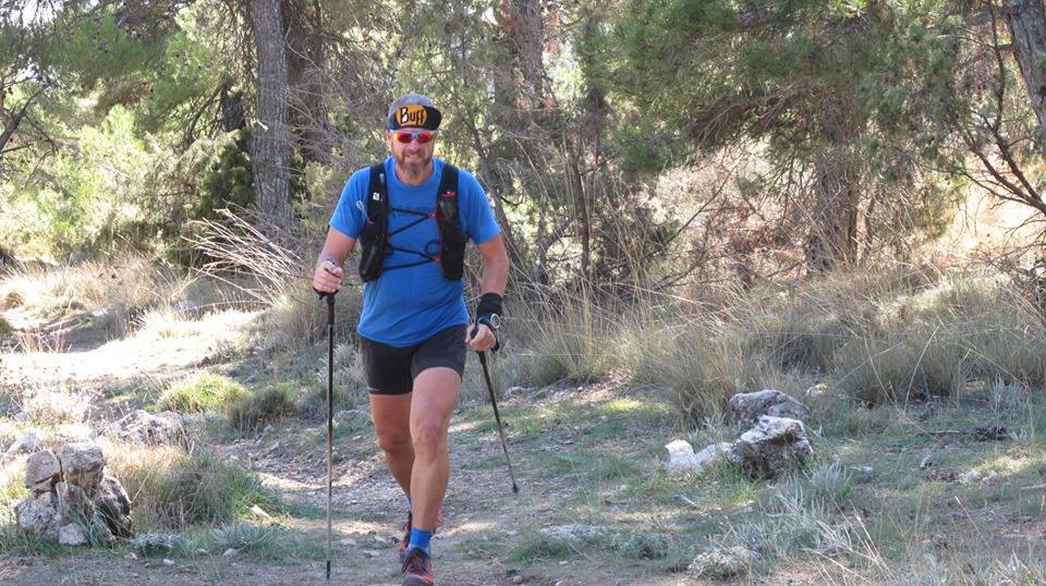 Dos corredores durante la Yeti Trail.