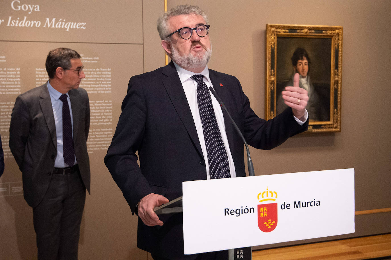 El Museo de Bellas Artes acoge la exposición del retrato propiedad del Prado que Goya realizó en 1807 al actor cartagenero.