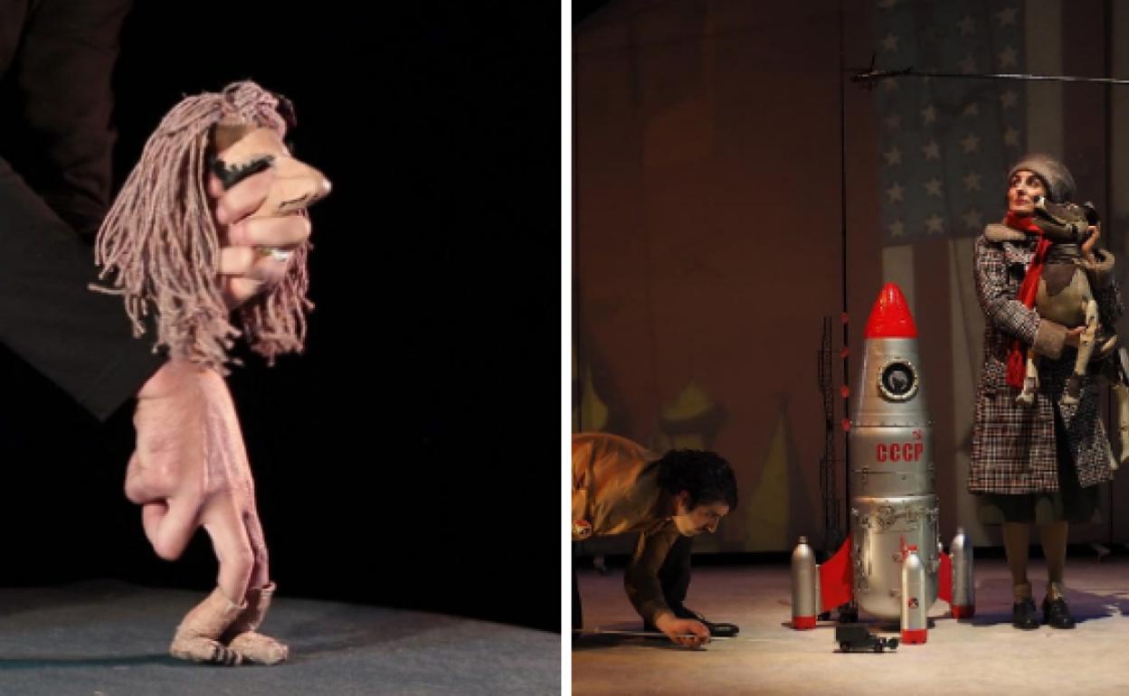 'Vida', un espectáculo de Javier Aranda. Imagen de 'Laika', un montaje de de Xirriquiteula Teatre.