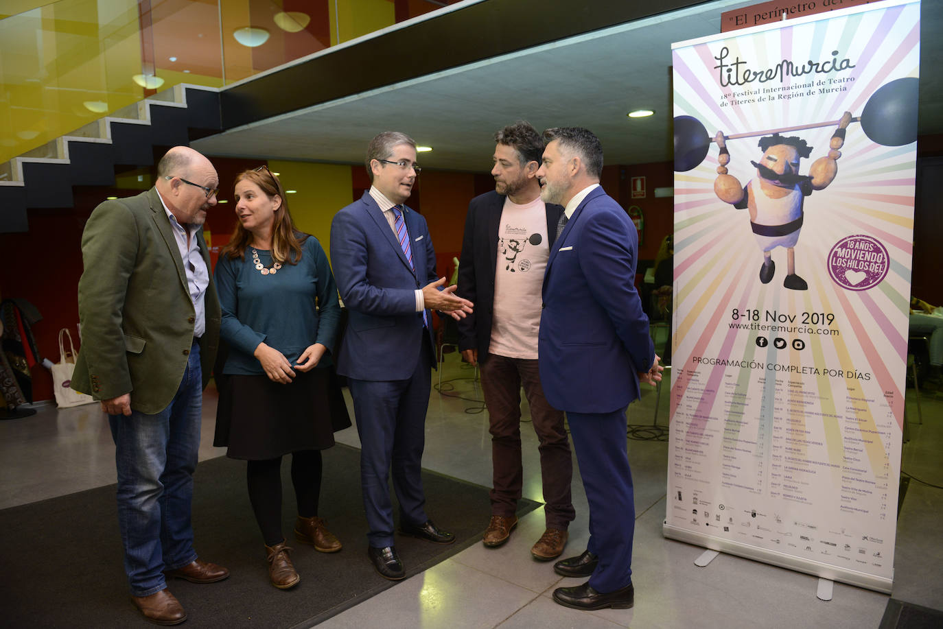 La decimoctava edición del Festival Internacional de Títeres se celebrará del 8 al 18 de noviembre y ofrecerá 18 espectáculos.