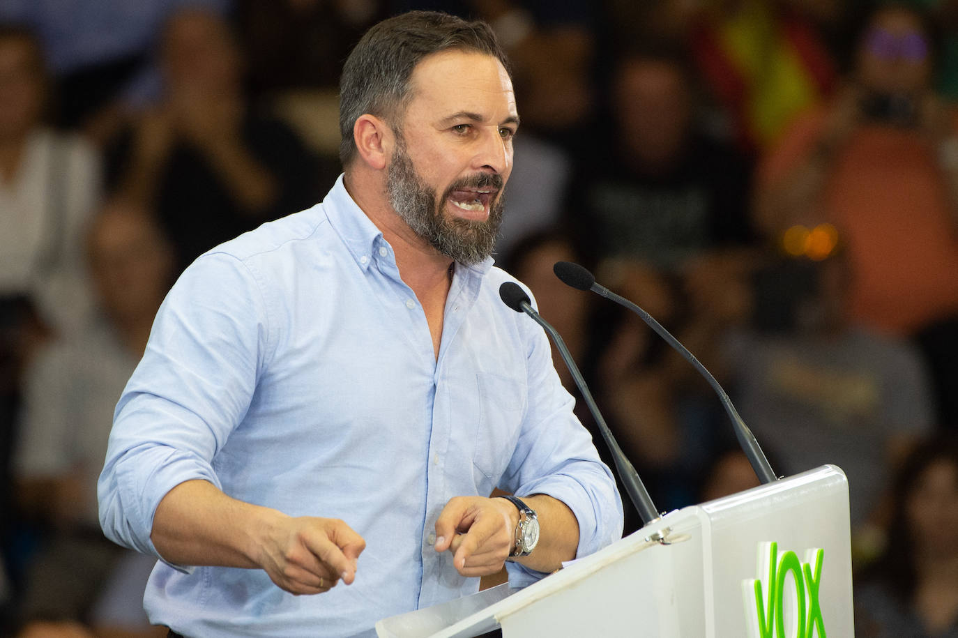 Santiago Abascal carga contra los centros de menores extranjeros no acompañados porque «destruyen la tranquilidad y la convivencia en los barrios»