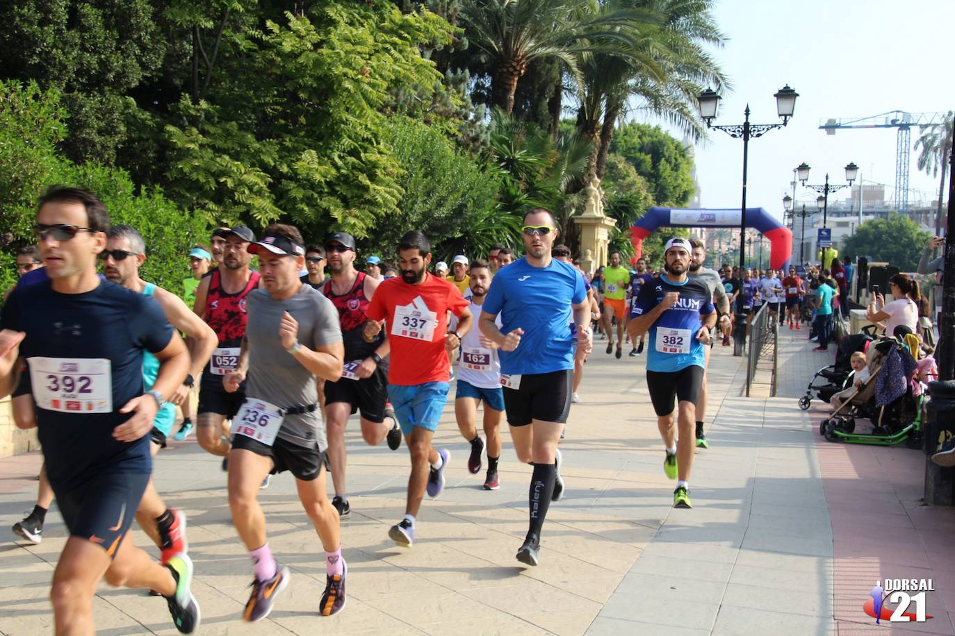 Fotos: Marcos Prieto y Irene Serna vencen en la Carrera Contra el Cáncer de Páncreas en Murcia