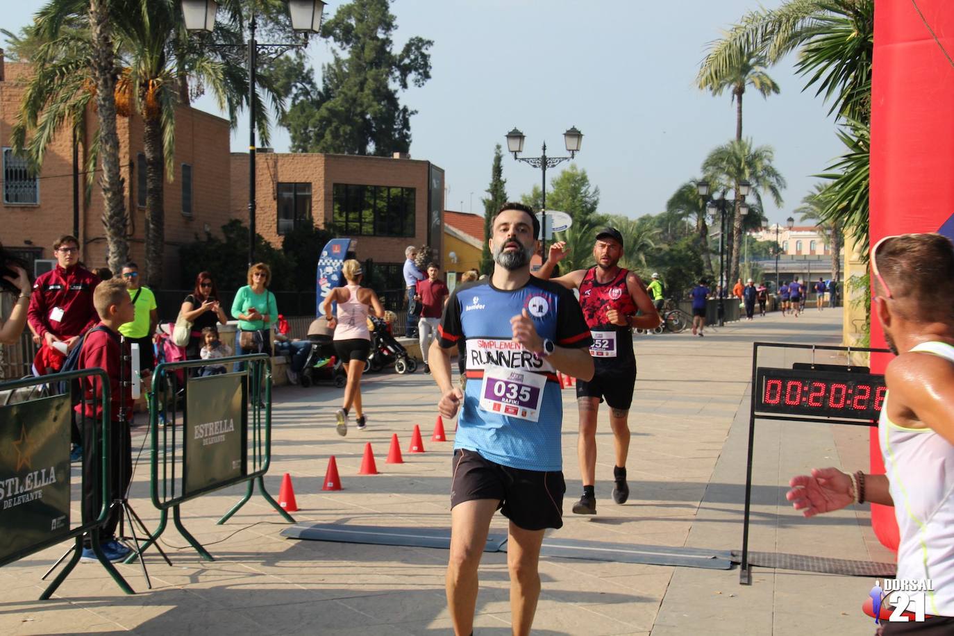 Fotos: Marcos Prieto y Irene Serna vencen en la Carrera Contra el Cáncer de Páncreas en Murcia