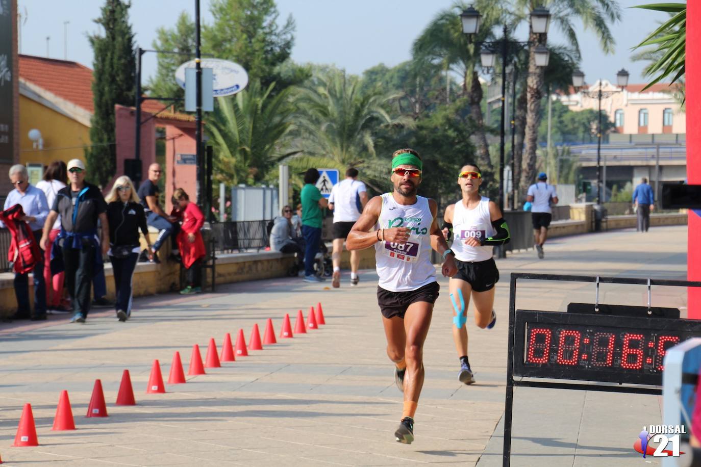 Fotos: Marcos Prieto y Irene Serna vencen en la Carrera Contra el Cáncer de Páncreas en Murcia