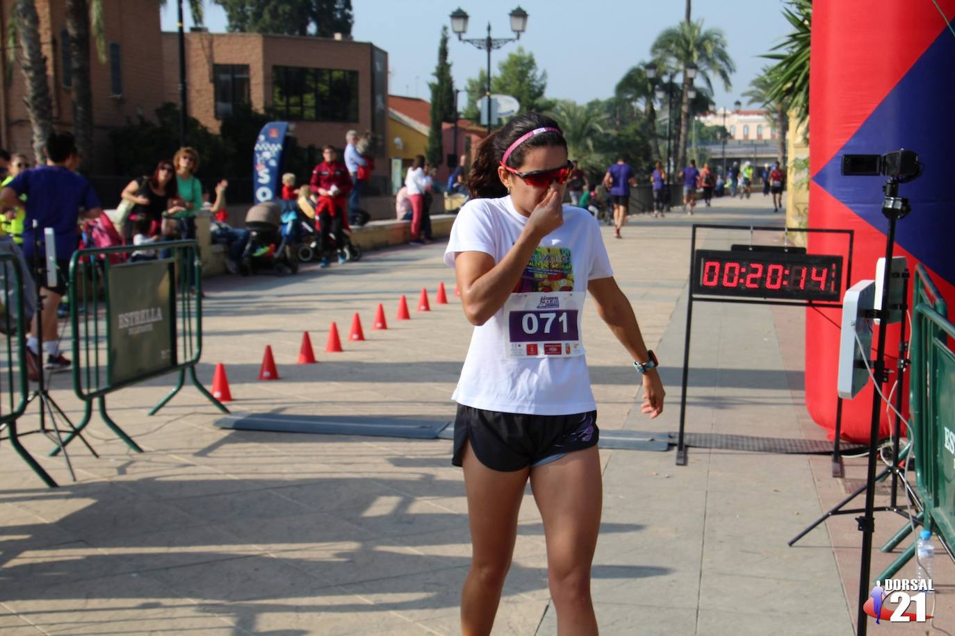 Fotos: Marcos Prieto y Irene Serna vencen en la Carrera Contra el Cáncer de Páncreas en Murcia