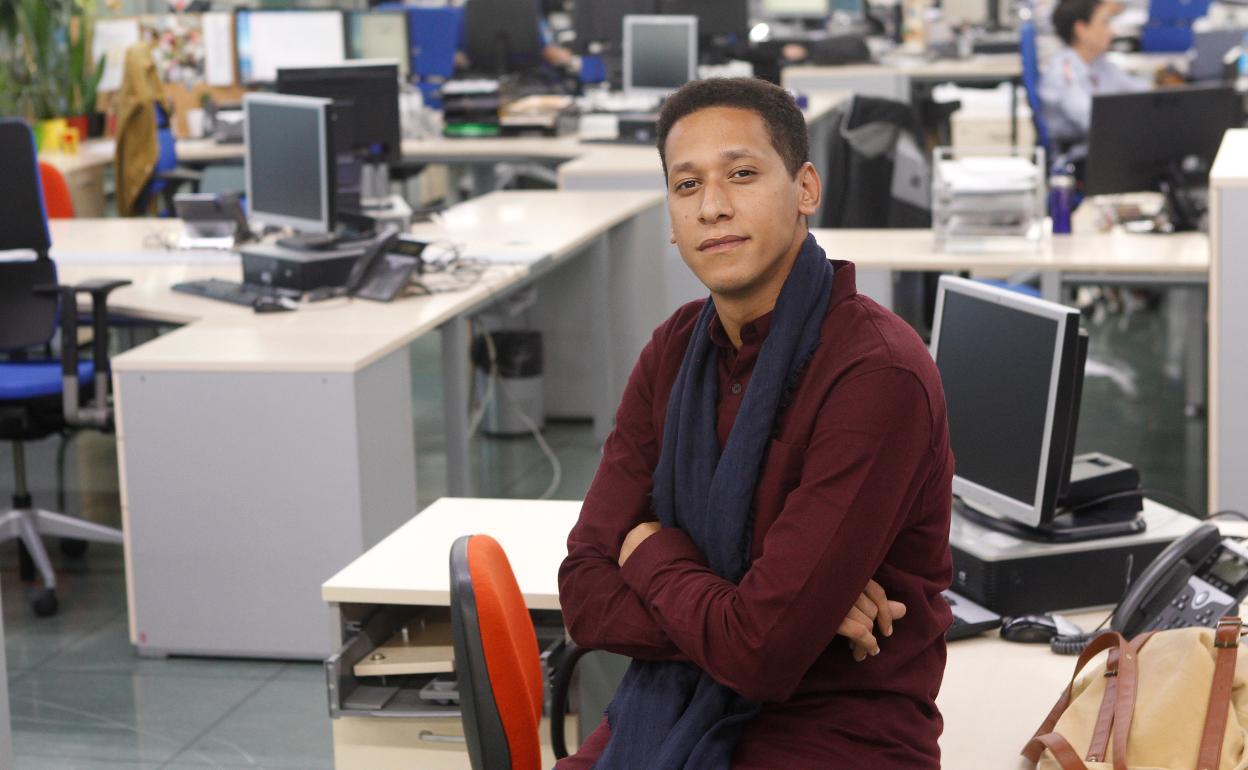 El productor de cine Nabil Ejey, en 'La Verdad'. 