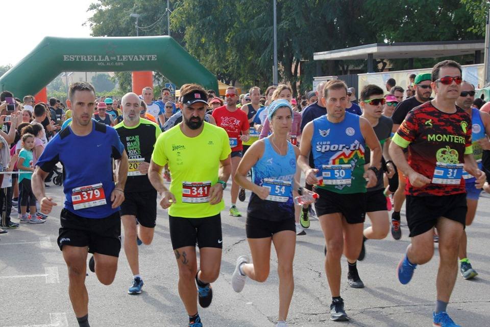 Fotos: Roberto Castellón e Inma Pérez ganan en Santomera