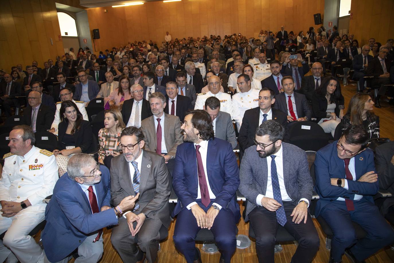 Acto del vigésimo aniversario de la Universidad Politécnica de Cartagena.