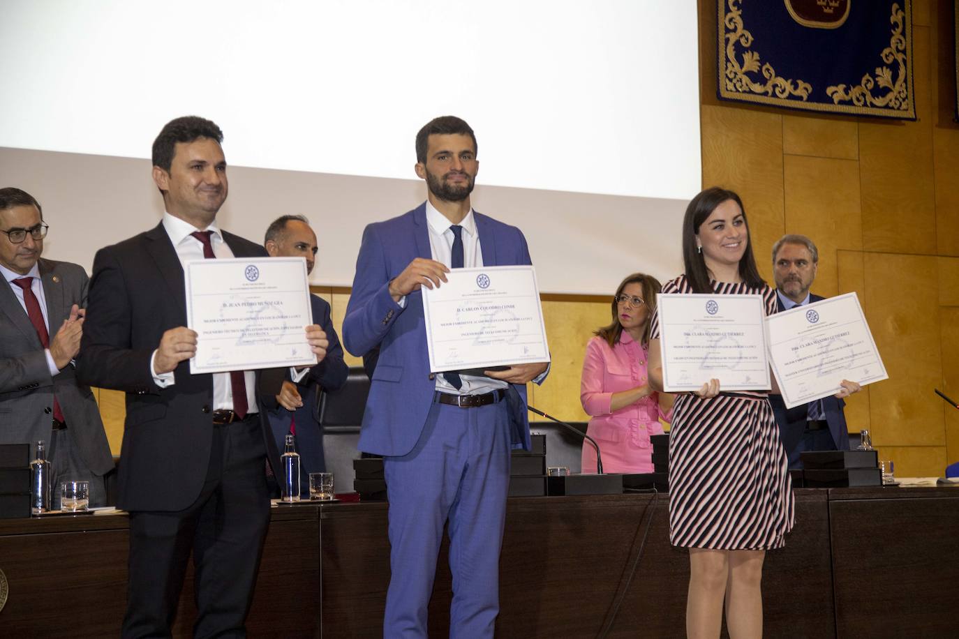 Acto del vigésimo aniversario de la Universidad Politécnica de Cartagena.