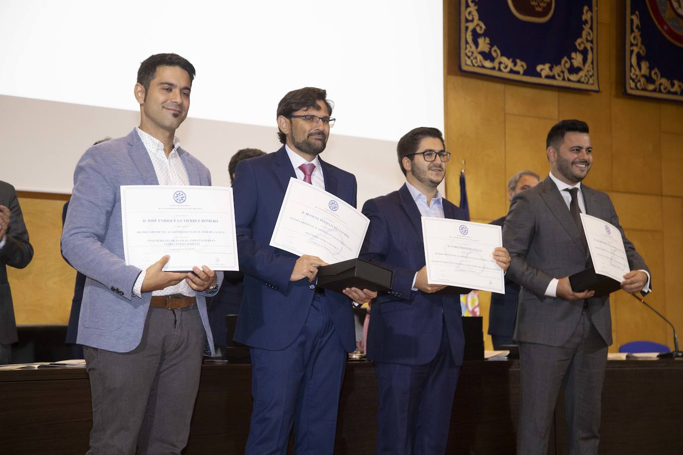 Acto del vigésimo aniversario de la Universidad Politécnica de Cartagena.