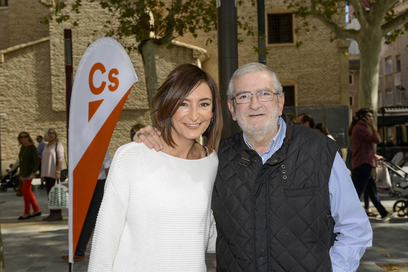 El candidato naranja asegura que «si los españoles quieren un gobierno de centro y moderado, tienen que votar al único partido que garantiza un gobierno de centro, y ese es Ciudadanos»